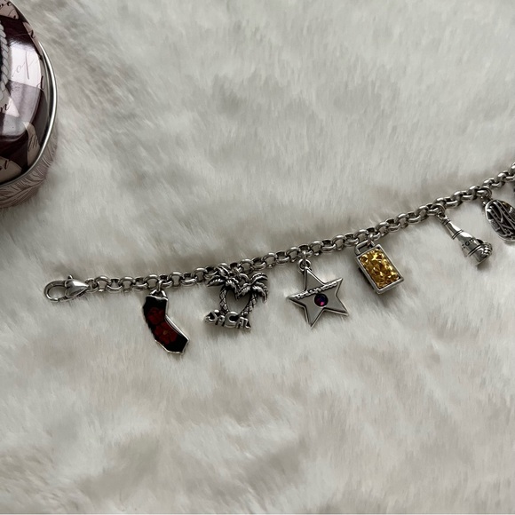 Limited Edition Brighton California Collectable Charm Bracelet - Picture 5 of 11